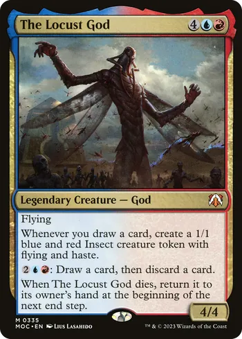 The Locust God, Magic: The Gathering card