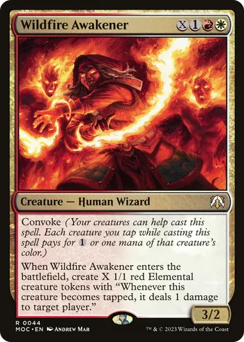 Wildfire Awakener, Magic: The Gathering card
