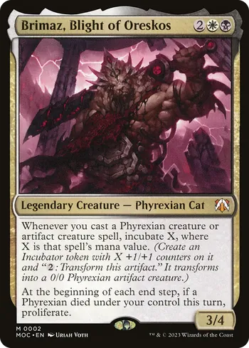 Brimaz, Blight of Oreskos, Magic: The Gathering Karte