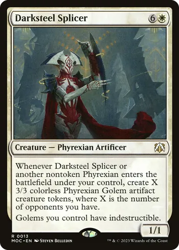 Darksteel Splicer, Magic: The Gathering Karte