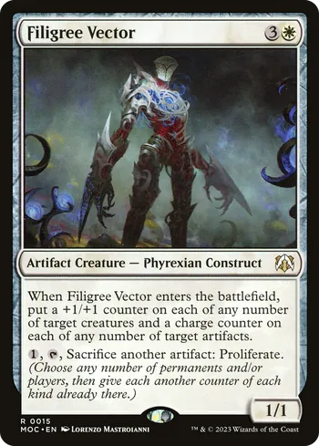 Filigree Vector, Magic: The Gathering Karte