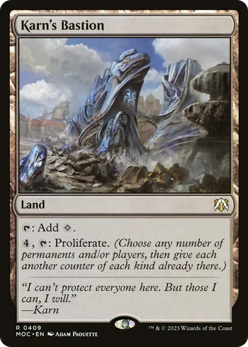 Karn's Bastion, Magic: The Gathering Karte
