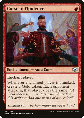 Curse of Opulence, Magic: The Gathering card