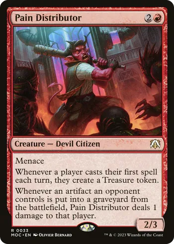 Pain Distributor, Magic: The Gathering card