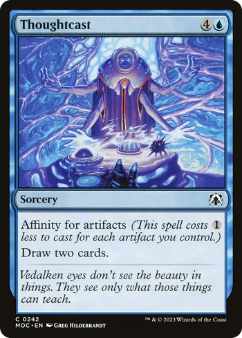 Thoughtcast, Magic: The Gathering card