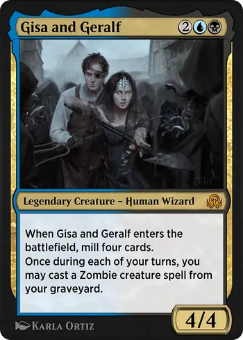 Gisa and Geralf, Magic: The Gathering card