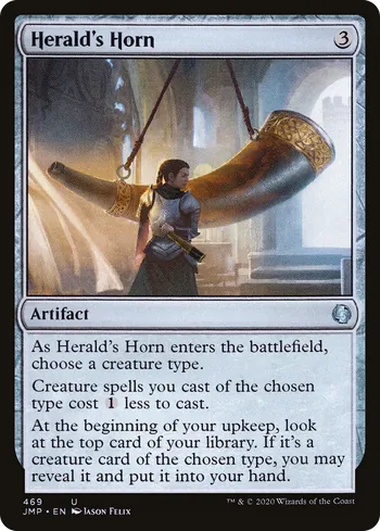 Herald's Horn, Magic: The Gathering card