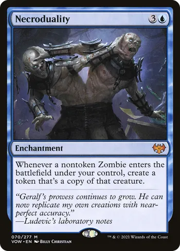 Necroduality, Magic: The Gathering card