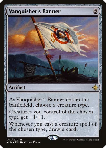 Vanquisher's Banner, Magic: The Gathering card