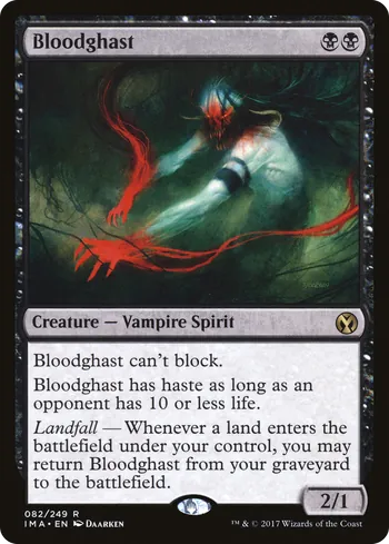 Bloodghast, Magic: The Gathering card