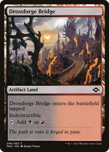 Drossforge Bridge, Magic: The Gathering card