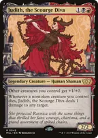 Judith, the Scourge Diva, Magic: The Gathering card