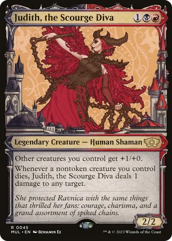 Judith, the Scourge Diva, Magic: The Gathering card