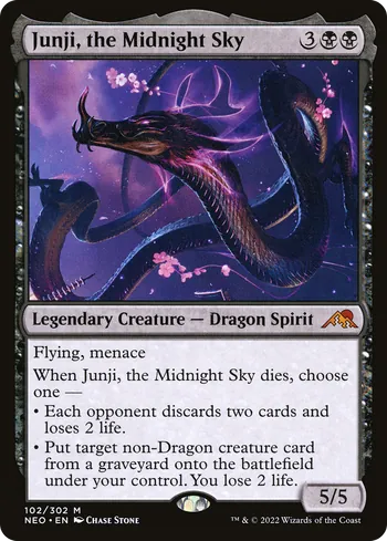 Junji, the Midnight Sky, Magic: The Gathering card