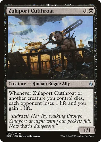 Zulaport Cutthroat, Magic: The Gathering card