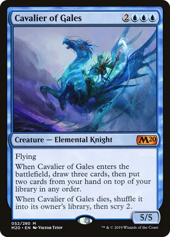 Cavalier of Gales, Magic: The Gathering card