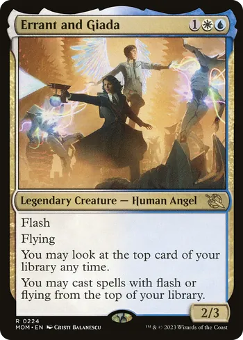 Errant and Giada, Magic: The Gathering card