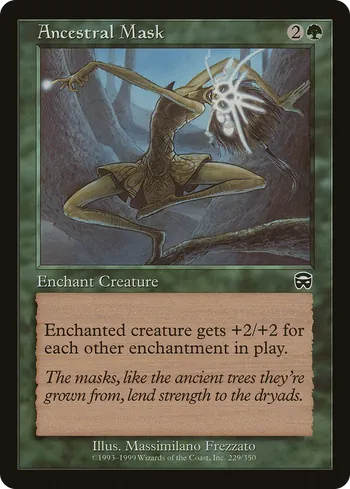 Ancestral Mask, Magic: The Gathering card