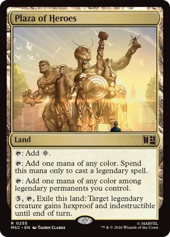 Plaza of Heroes, Magic: The Gathering Karte