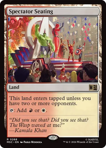 Spectator Seating, Magic: The Gathering Karte