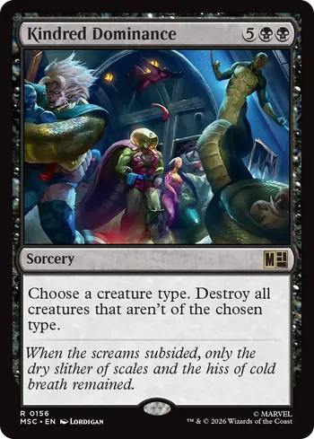 Kindred Dominance, Magic: The Gathering Karte