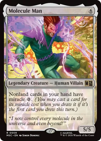 Molecule Man, Magic: The Gathering Karte