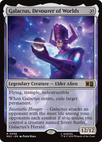 Galactus, Devourer of Worlds, Magic: The Gathering card