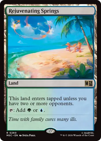 Rejuvenating Springs, Magic: The Gathering card