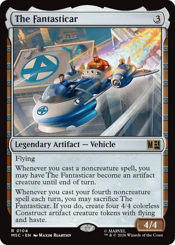 The Fantasticar, Magic: The Gathering card