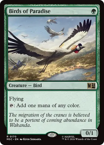 Birds of Paradise, Magic: The Gathering card