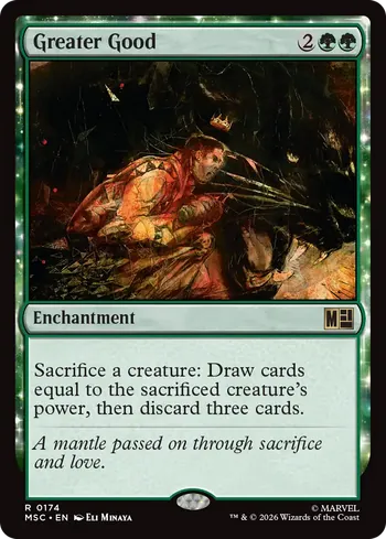 Greater Good, Magic: The Gathering card
