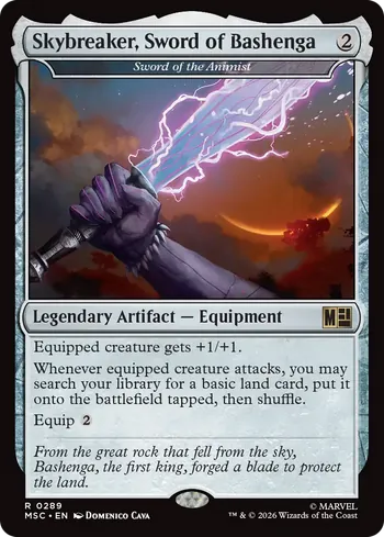 Sword of the Animist, Magic: The Gathering card