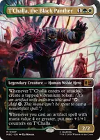 T'Challa, the Black Panther, Magic: The Gathering card