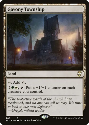 Gavony Township, Magic: The Gathering card