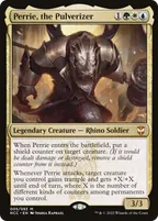 Perrie, the Pulverizer, Magic: The Gathering card