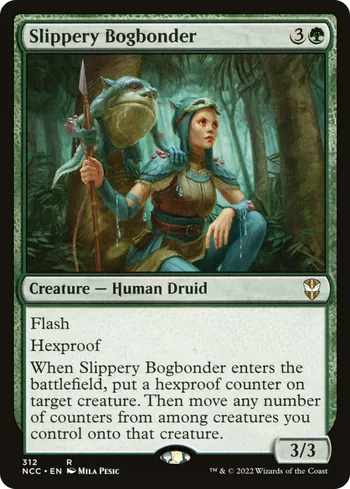 Slippery Bogbonder, Magic: The Gathering card