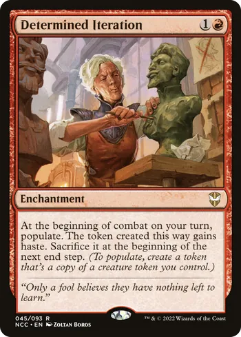 Determined Iteration, Magic: The Gathering card