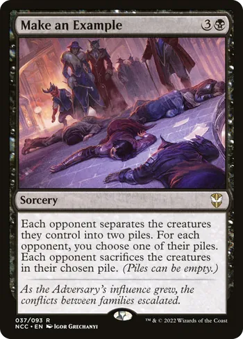 Make an Example, Magic: The Gathering card