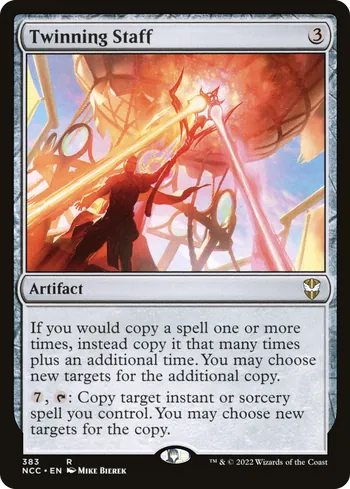 Twinning Staff, Magic: The Gathering card