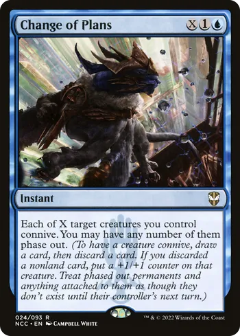 Change of Plans, Magic: The Gathering card