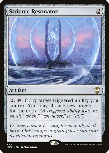 Strionic Resonator, Magic: The Gathering card