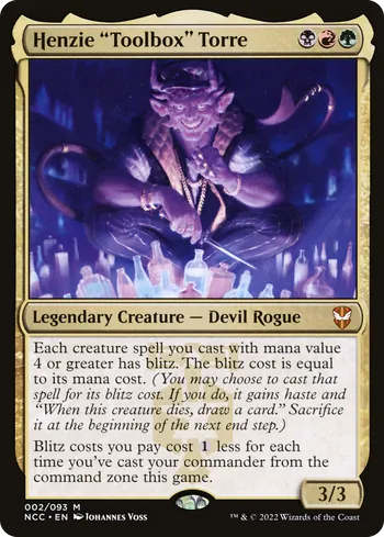Henzie "Toolbox" Torre, Magic: The Gathering card