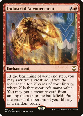 Industrial Advancement, Magic: The Gathering card
