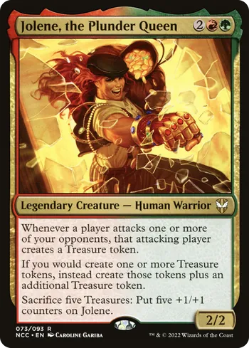 Jolene, the Plunder Queen, Magic: The Gathering card