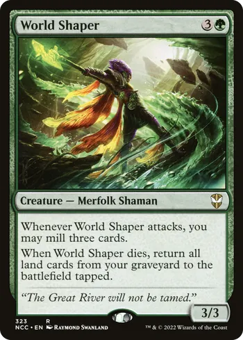 World Shaper, Magic: The Gathering card