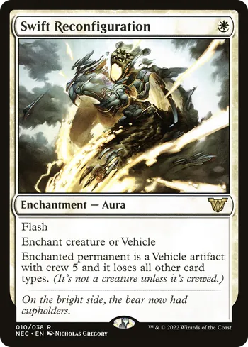 Swift Reconfiguration, carta de Magic: The Gathering