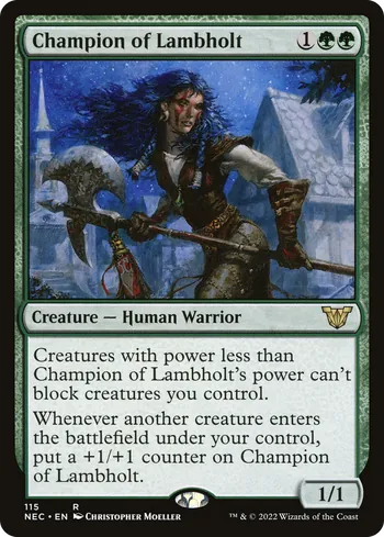 Champion of Lambholt, Magic: The Gathering card