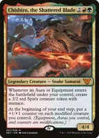 Chishiro, the Shattered Blade, carta de Magic: The Gathering