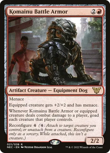 Komainu Battle Armor, Magic: The Gathering card