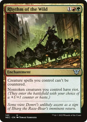 Rhythm of the Wild, Magic: The Gathering card